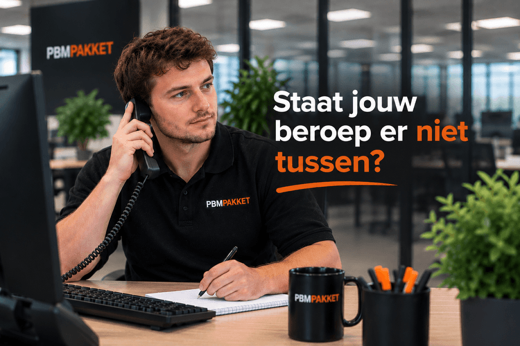 Staat jouw beroep er niet tussen?
